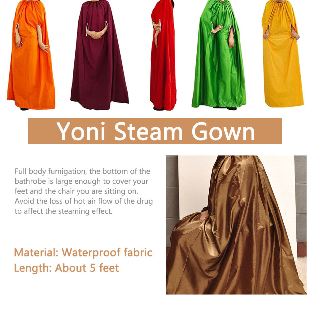 Waterproof Queen Yoni full Covering Steam Gown